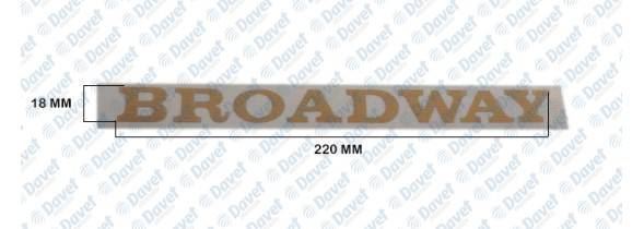 MTJ 4145 Broadway Yazi Kagit(Bal Kopuk) E.M